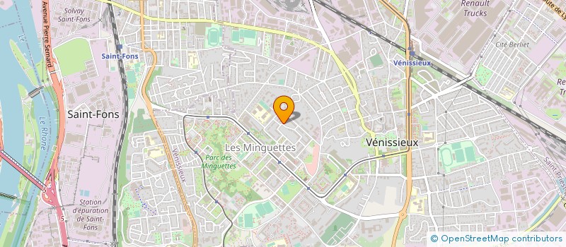 localisation de l'entreprise BENS NETTOYAGE  VENISSIEUX