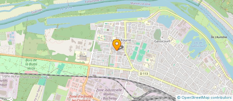 localisation de l'entreprise BENS TIME  MANTES-LA-JOLIE