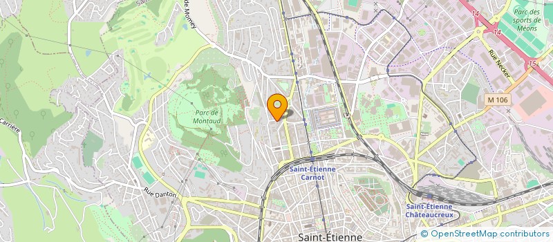 localisation de l'entreprise BENSABER ALI BENABED  SAINT-ETIENNE