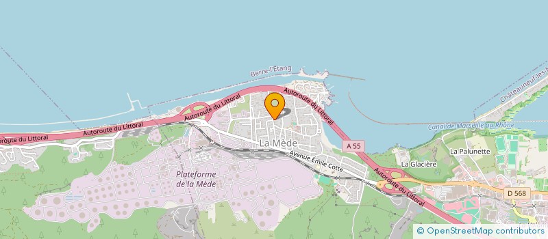 localisation de l'entreprise BENSAI FAMILY  CHATEAUNEUF-LES-MARTIGUES