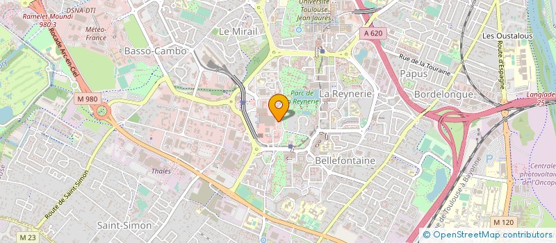 localisation de l'entreprise BENSALEM PLOMBERIE à TOULOUSE