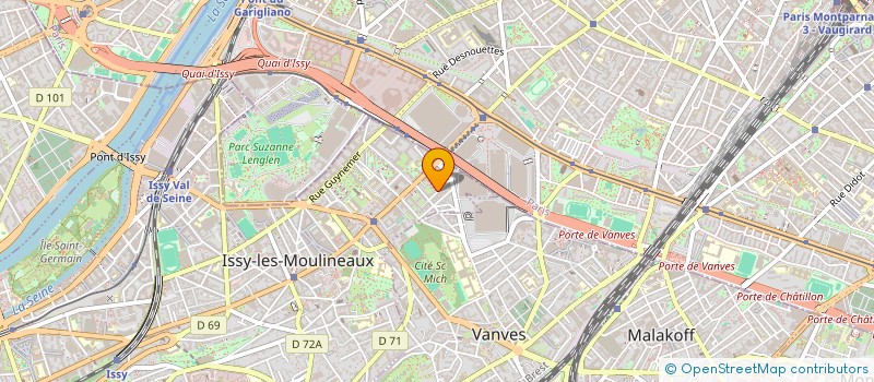localisation de l'entreprise BENSAMOUN CONSEIL SAS à ISSY-LES-MOULINEAUX