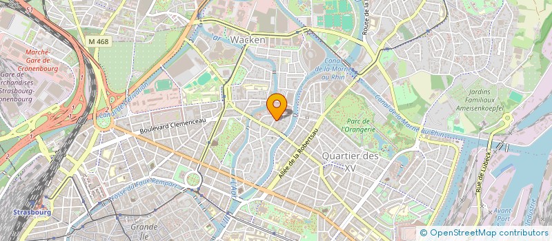 localisation de l'entreprise BENSAR INTERNATIONAL SARL à STRASBOURG