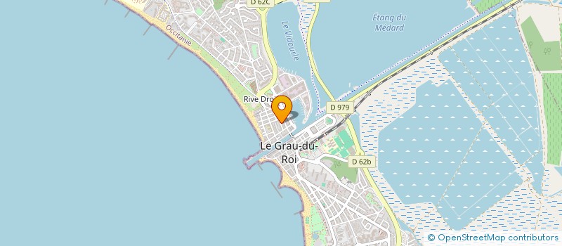 localisation de l'entreprise BENSE  LE GRAU-DU-ROI