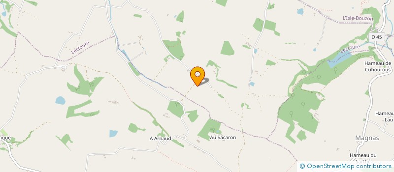 localisation de l'entreprise BENSE  MARSOLAN