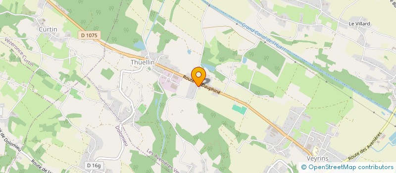 localisation de l'entreprise BENSET-HENRY  LES AVENIERES VEYRINS-THUELLIN