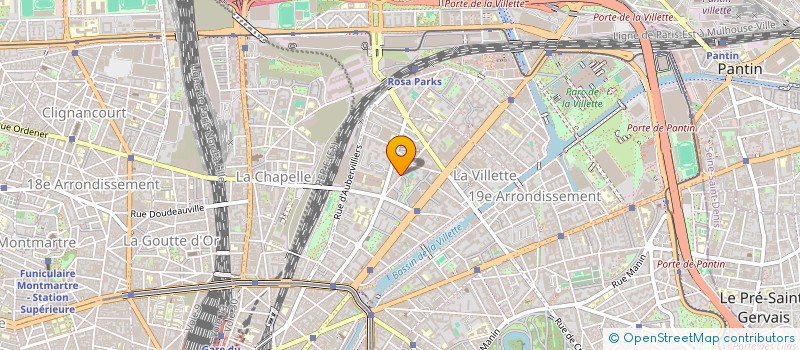 localisation de l'entreprise BENSIS  PARIS