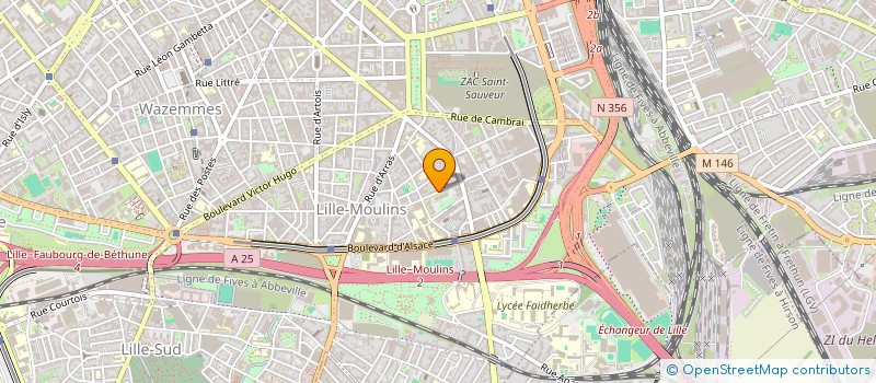 localisation de l'entreprise BENSOLTAN MARLARD à LILLE