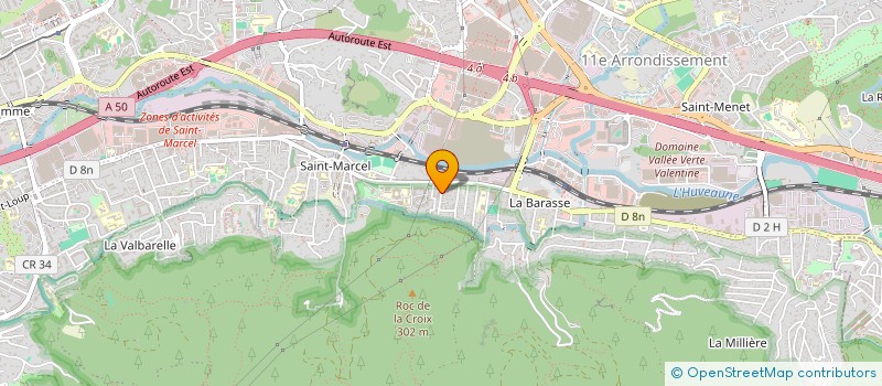 localisation de l'entreprise BENSON BATIMENT à MARSEILLE
