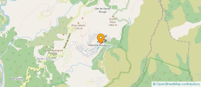 localisation de l'entreprise BENSOUSSAN GESTION IMMOBILIERE à CILAOS