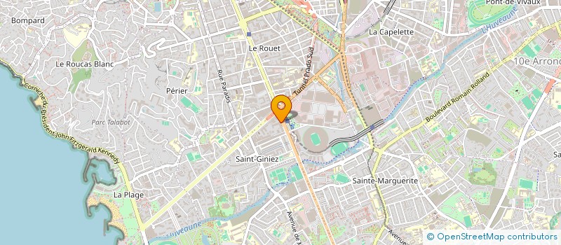 localisation de l'entreprise BENSTI à MARSEILLE