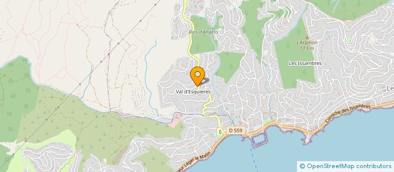 localisation de l'entreprise BENT INVEST  ROQUEBRUNE-SUR-ARGENS