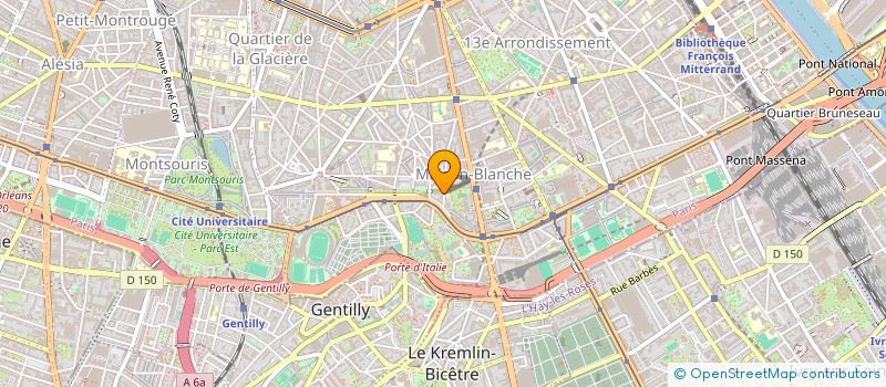 localisation de l'entreprise BENTALEB CONSEIL  PARIS