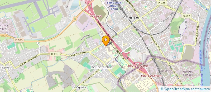 localisation de l'entreprise BENTAYEB  SAINT-LOUIS