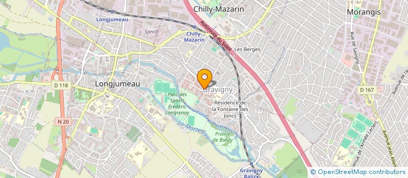 localisation de l'entreprise BENTAYOU BAYEUX à CHILLY-MAZARIN
