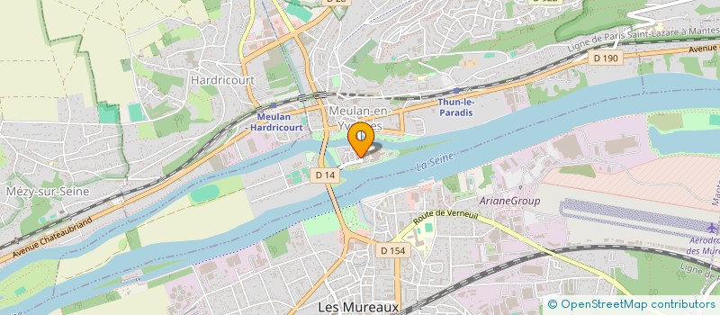 localisation de l'entreprise BENTCHAKAL O ET BUZECA à MEULAN-EN-YVELINES