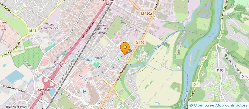 localisation de l'entreprise BENTECH à PORTET-SUR-GARONNE