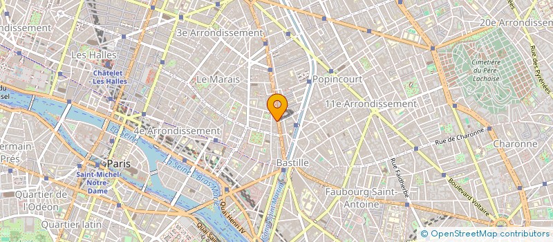 localisation de l'entreprise BENTEGEAT IMMOBILIER  PARIS