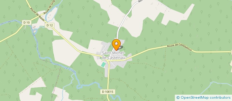 localisation de l'entreprise BENTEJAC KEVIN  SAINT-MICHEL-DE-CASTELNAU