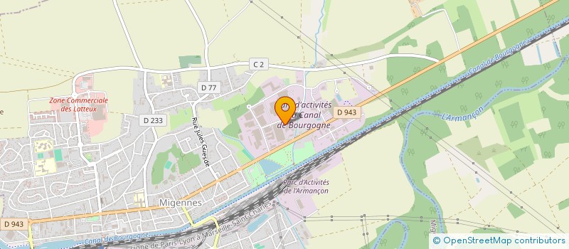 localisation de l'entreprise BENTELER PARTICIPATION  GUYANCOURT