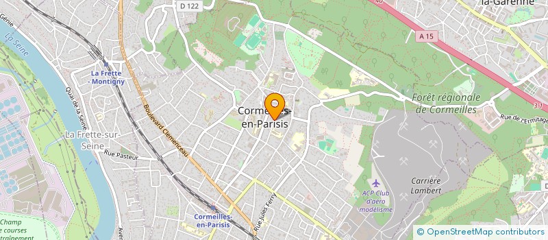 localisation de l'entreprise BENTERKI IMMO  CORMEILLES-EN-PARISIS