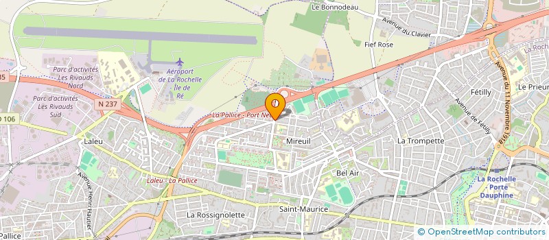 localisation de l'entreprise BENTHANH  LA ROCHELLE