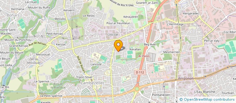 localisation de l'entreprise BENTHYMI  BREST