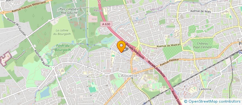 localisation de l'entreprise BENTI ZIZA  PESSAC