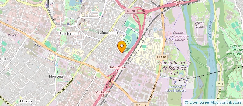 localisation de l'entreprise BENTINKE à TOULOUSE