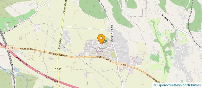 localisation de l'entreprise BENTITO OPTIQUE  EGUILLES