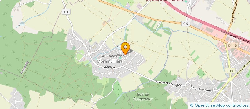 localisation de l'entreprise BENTIVOGLIO PARIS  MORAINVILLIERS