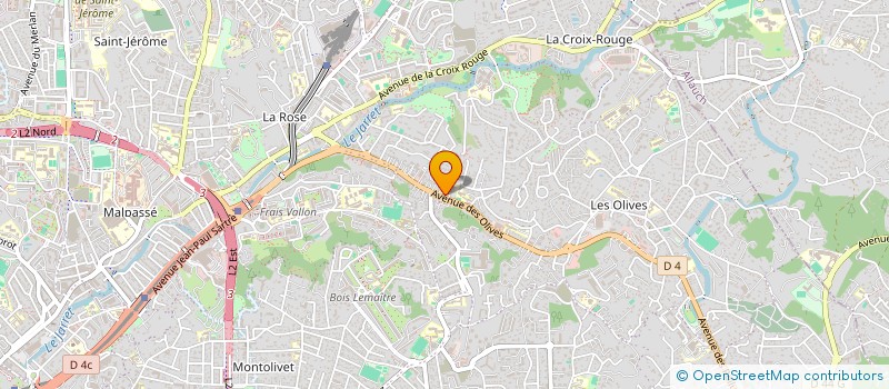localisation de l'entreprise BENTO à MARSEILLE