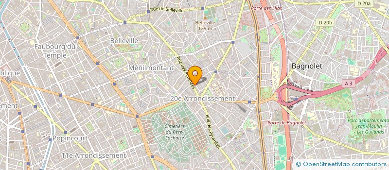 localisation de l'entreprise BENTO CALCERRADA  PARIS