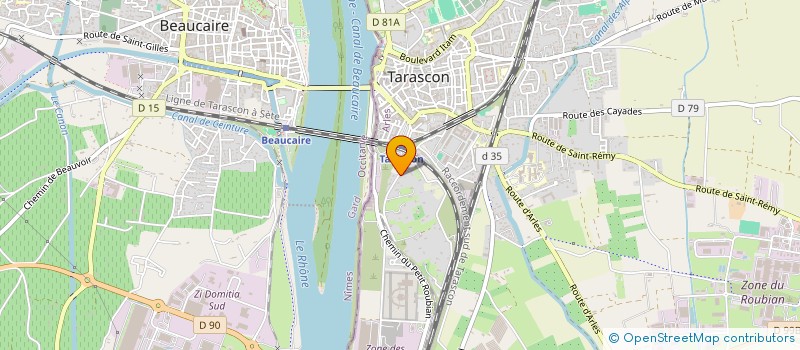 localisation de l'entreprise BENTO & CO  TARASCON