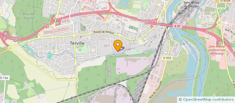 localisation de l'entreprise BENTOUATI MAGAR  TERVILLE