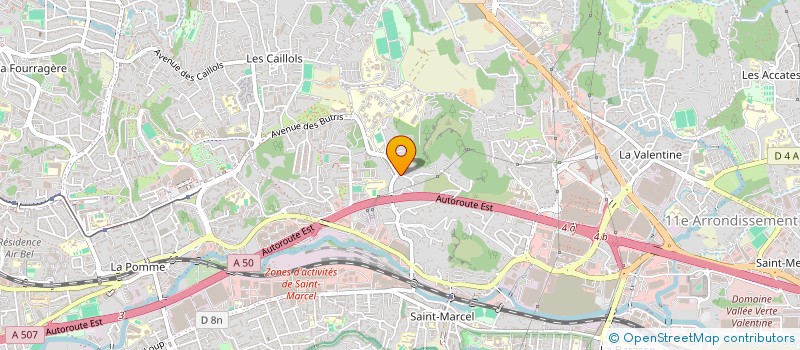 localisation de l'entreprise BENTOURA à MARSEILLE