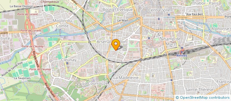 localisation de l'entreprise BENTY  RENNES