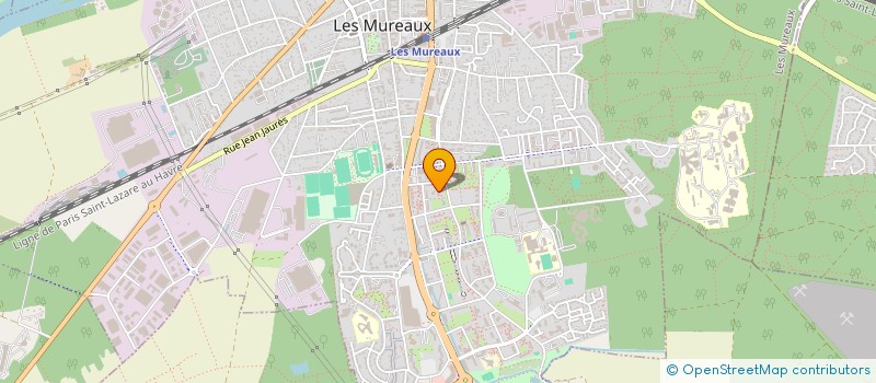 localisation de l'entreprise BENU CODE BASE à LES MUREAUX
