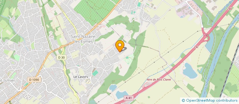 localisation de l'entreprise BENU STOCK  SAINT-NAZAIRE-LES-EYMES