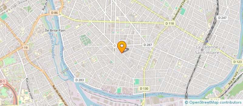 localisation de l'entreprise BENVENIDO à SAINT-MAUR-DES-FOSSES