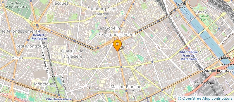 localisation de l'entreprise BENVENISTE D ET LEJEUNE J-C à PARIS