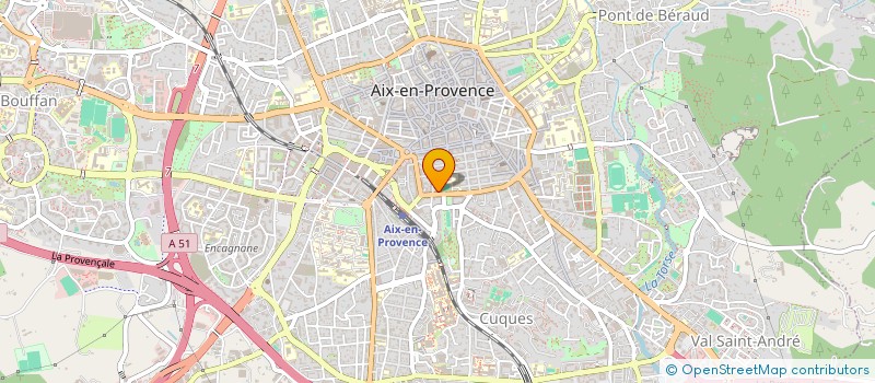 localisation de l'entreprise BENVENUTI & CO  AIX-EN-PROVENCE