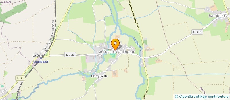 localisation de l'entreprise BENVGP  MORTEAUX-COULIBUF