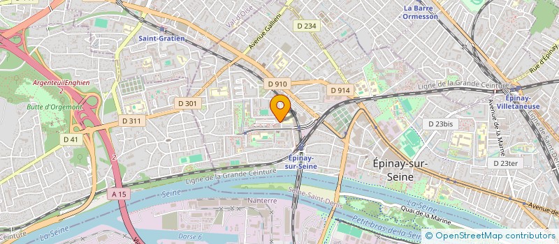 localisation de l'entreprise BENY-NET à EPINAY-SUR-SEINE