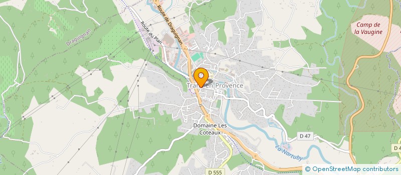 localisation de l'entreprise BENYAMINA à TRANS-EN-PROVENCE