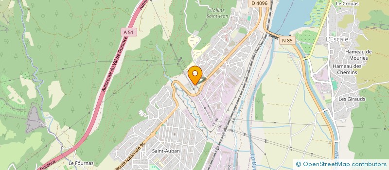 localisation de l'entreprise BENYFITNESS à CHATEAU-ARNOUX-SAINT-AUBAN