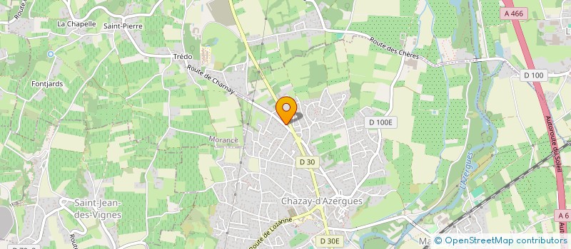 localisation de l'entreprise BENYZ  CHAZAY-D'AZERGUES