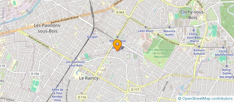 localisation de l'entreprise BENZ AUTO  VILLEMOMBLE