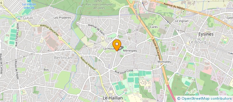 localisation de l'entreprise BENZ & CO TRANSPORTS à LE HAILLAN