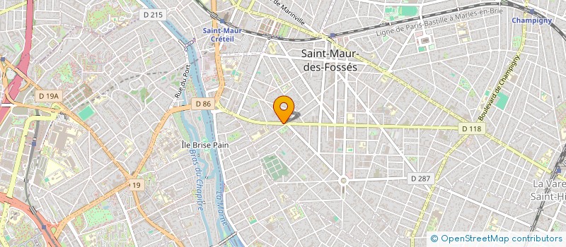 localisation de l'entreprise BENZ FOOD à SAINT-MAUR-DES-FOSSES